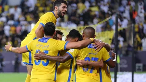 النصر يتعادل مع الرائد في لقاء مثير