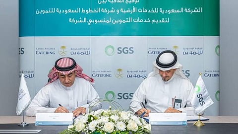 بـ51 مليون ريال.. «الخدمات الأرضية» توقع عقدًا مع الخطوط السعودية للتموين