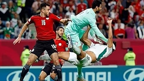 الاتحاد الجزائري يكشف موقف بغداد بونجاح من «ديربي المغرب».. ويحتج على هدف الفراعنة
