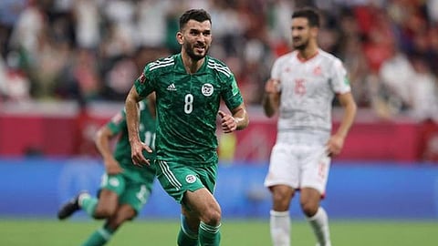 أمير سعيود.. محارب جزائرى حصد ثمرة تميزه في كأس العرب