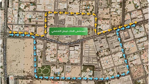 تنويه هام من مرور جدة بشأن إغلاق طريق الأمير سعود الفيصل