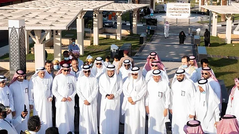 القويحص يفتتح مشروع زينب الهلالية بمكة المكرمة