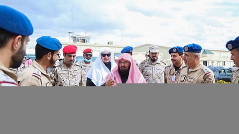 السديس من الحد الجنوبي: المملكة حققت التفوق في إعداد الجنود.. والدعاء يجلب الانتصارات