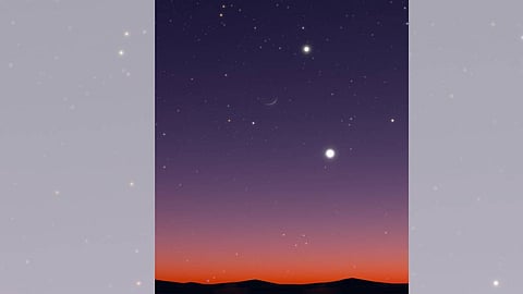 يُشَاهد بالعين المجردة.. «فلكية جدة» تعلن عن منظر بديع في سماء المملكة مساء اليوم