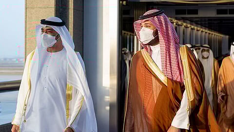 محمد بن زايد من جدة: نمضي بعلاقتنا الاستراتيجية مع السعودية بقوة