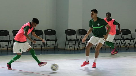 أخضر الصالات يتأهب لضرب جزر القمر في افتتاح كأس العرب