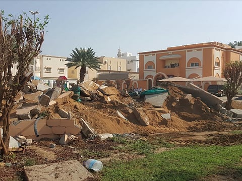 إزالة تعديات بمساحة 600 متر على حديقة عامة في عوالي مكة