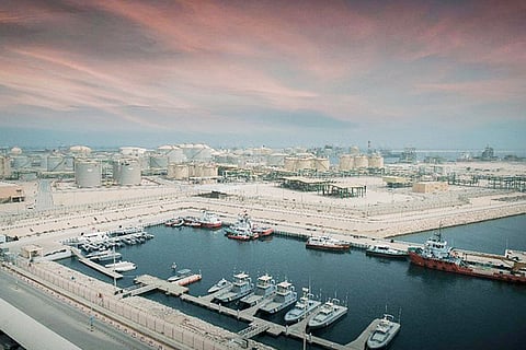 19% زيادة في حجم الطنيات المناولة بميناء الجبيل الصناعي