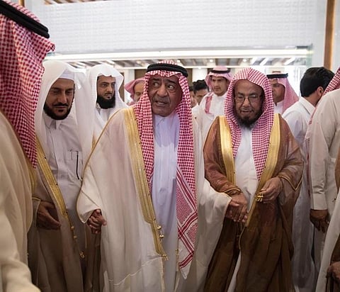 الأمير مقرن يفتتح جامع والدته بالرياض بحضور وزير الشؤون الإسلامية وعدد من الأمراء