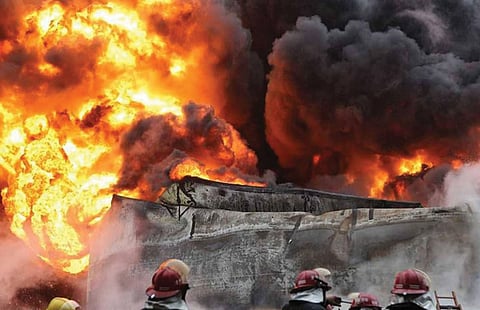 22 قتيلًا في انفجار قرب مصنع للكيماويات بالصين