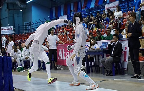 المبارزة السعودية تستعدّ لآسيا بثلاثة لاعبين