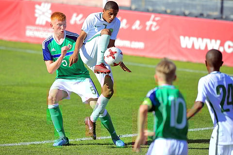المنتخب السعودي تحت 16 عامًا يفوز على أيرلندا الشمالية 2-1