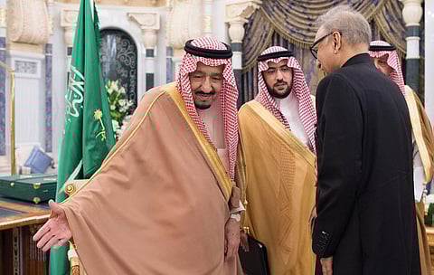 الرئيس الباكستاني يصل إلى الرياض