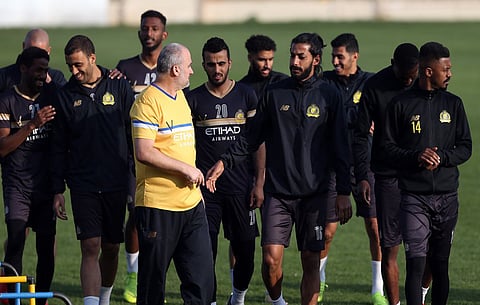 بالصور.. النصر يواصل استعداداته لمواجهة الاتحاد