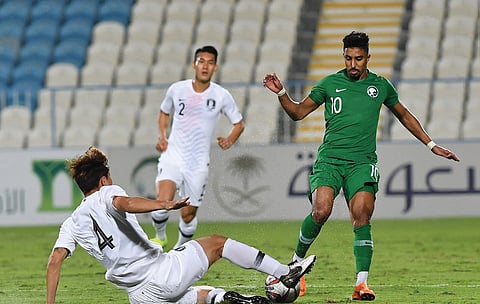 بالصور.. التعادل السلبي يُسيطر على مواجهة الأخضر وكوريا الجنوبية