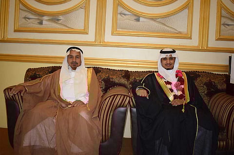 بالصور.. "المسملي" يحتفل بزواجه في جازان