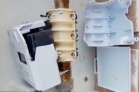 شركة المياه توضح تفاصيل قصة "كسر العداد".. وتؤكد: المواطن اعتذر