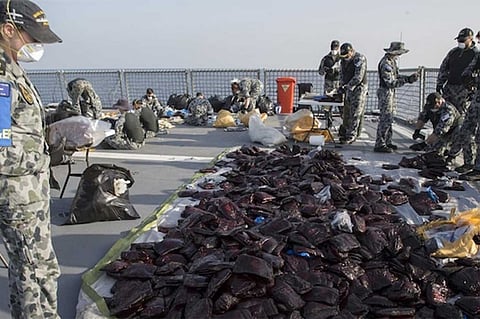 البحرية الأسترالية تضبط 3.1 طن من الحشيش في بحر العرب