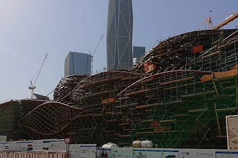أول صورة لمعالم محطة مركز الملك عبد الله في "مترو الرياض"