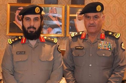 تقليد مدير شعبة تنفيذ الأحكام بالطائف رتبة عقيد