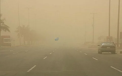 رياح مغبرة