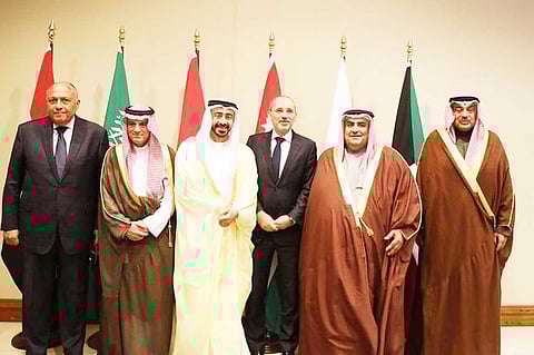 وزراء خارجية 6 دول خليجية وعربية يبحثون إنهاء أزمات المنطقة