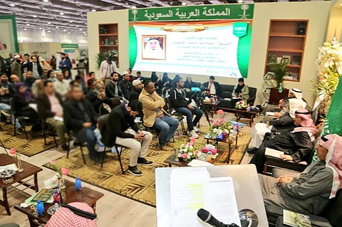 بالفيديو.. تكريم الأديب الراحل عبدالله الحقيل ضمن فعاليات «اليوبيل الذهبي» لمعرض القاهرة للكتاب