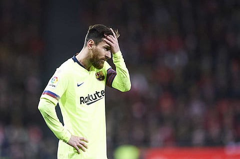 بالأرقام.. ميسي أسوأ لاعبي برشلونة أمام أتلتيك بيلباو