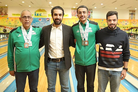 منتخب البولينج يحصد 5 ميداليات في البطولة العربية التاسعة للرجال في القاهرة
