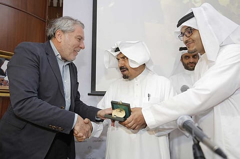 ندوة سعود المريبض تحتضن محاضرة عن دور سلاح الإعلام في النظام العالمي الجديد