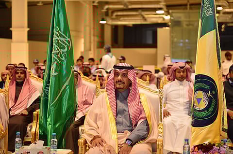 بالصور.. محافظ المجمعة يدشّن فعاليات اليوم العالمي للدفاع المدني