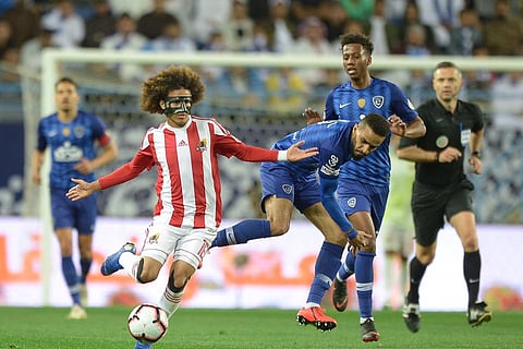 الوحدة يشعل الدوري ويعود من مركب الرعب الهلالي بنقطة ثمينة