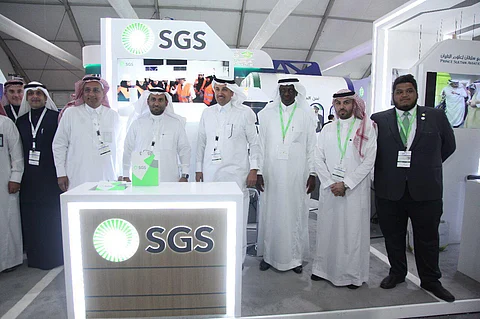 «الخدمات الأرضية» تشارك في المعرض الدولي السعودي للطيران بمطار الثمامة