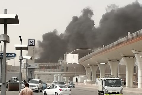 «قطار الرياض» يعلن تفاصيل حريق محطة «المسار البرتقالي»
