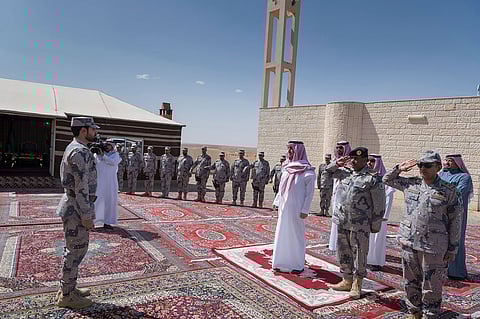بالصور.. أمير الجوف: حرس الحدود ورجاله حصن منيع يحمي الوطن من المتربصين به