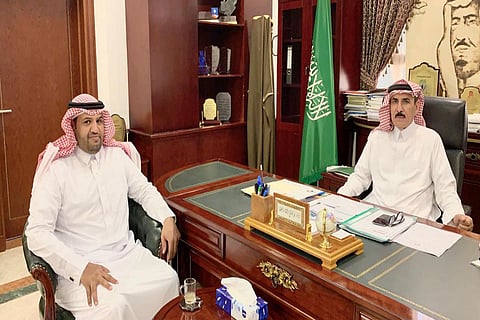 محافظ البكيرية يستقبل الدوسري بعد تكليفه وكيلًا للمحافظة