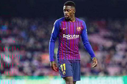 برشلونة يستعيد ديمبلي قبل موقعة مانشستر يونايتد بدوري الأبطال