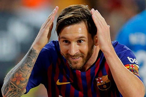 رقم قياسي جديد لميسي بعد الفوز بالدوري الإسباني
