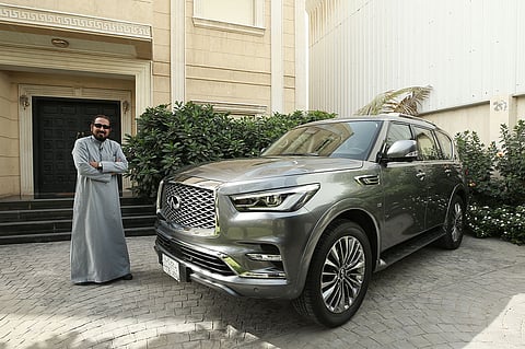 بكر أزهر يعيد اكتشاف إنفينيتي QX80