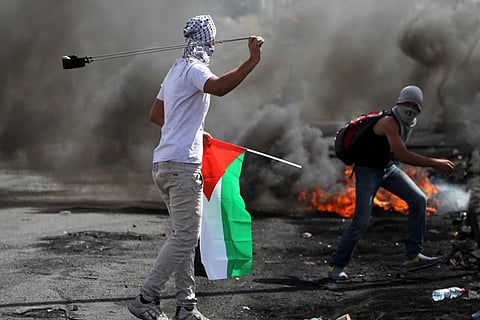 إصابة 20 شخصًا في مواجهات بين الفلسطينيين وجيش الاحتلال شرق غزة