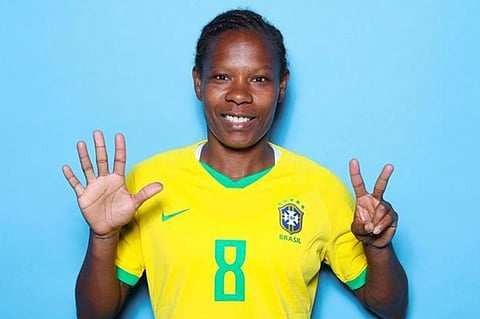 البرازيلية فورميجا تشارك في مونديال السيدات للمرة السابعة