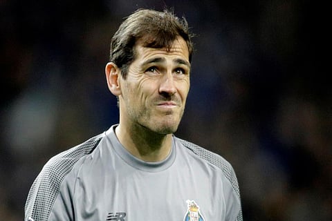 قلب كاسياس يجبره على الاعتزال