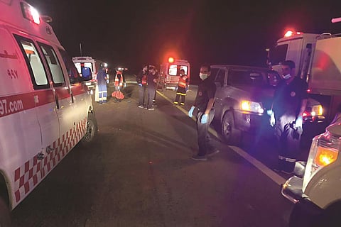 مقيمة تُنقذ حياة آسيوي تعرّض لحالة دهس بعيون الجواء