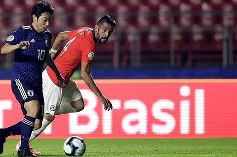 تشيلي تستهل حملة الدفاع عن لقبها في كوبا أمريكا بفوز ساحق على الساموراي