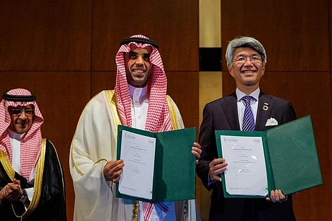 توقيع مذكرات تفاهم سعودية يابانية في عدد من القطاعات الاستراتيجية بالمملكة
