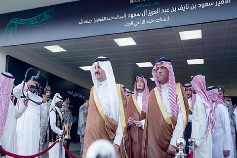 أمير الشرقية يفتتح منفذ الرقعي مع الكويت: موقع استراتيجي لنقل البضائع