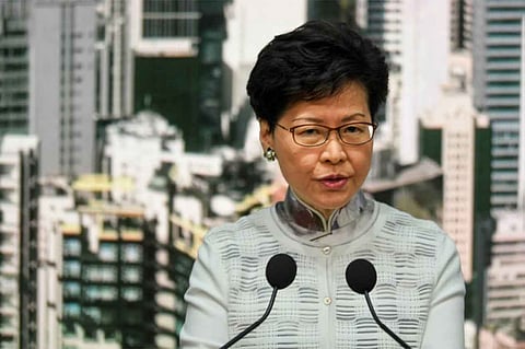 رئيسة هونج كونج: مشروع قانون تسليم المطلوبين للصين «كأن لم يكن»