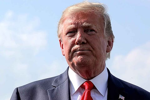 الرئيس الأمريكي السابق دونالد ترامب