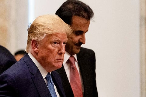 زيارة تميم لواشنطن.. إعلام الحمدين يتجاهل «التقزم القطري» ويرفع شعار تزييف الحقائق