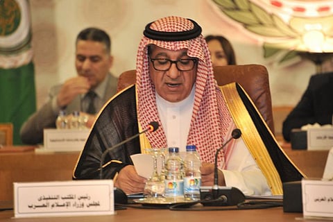 بالصور.. الوزير الشبانة يناقش في القاهرة «تطوير العمل الإعلامي العربي»